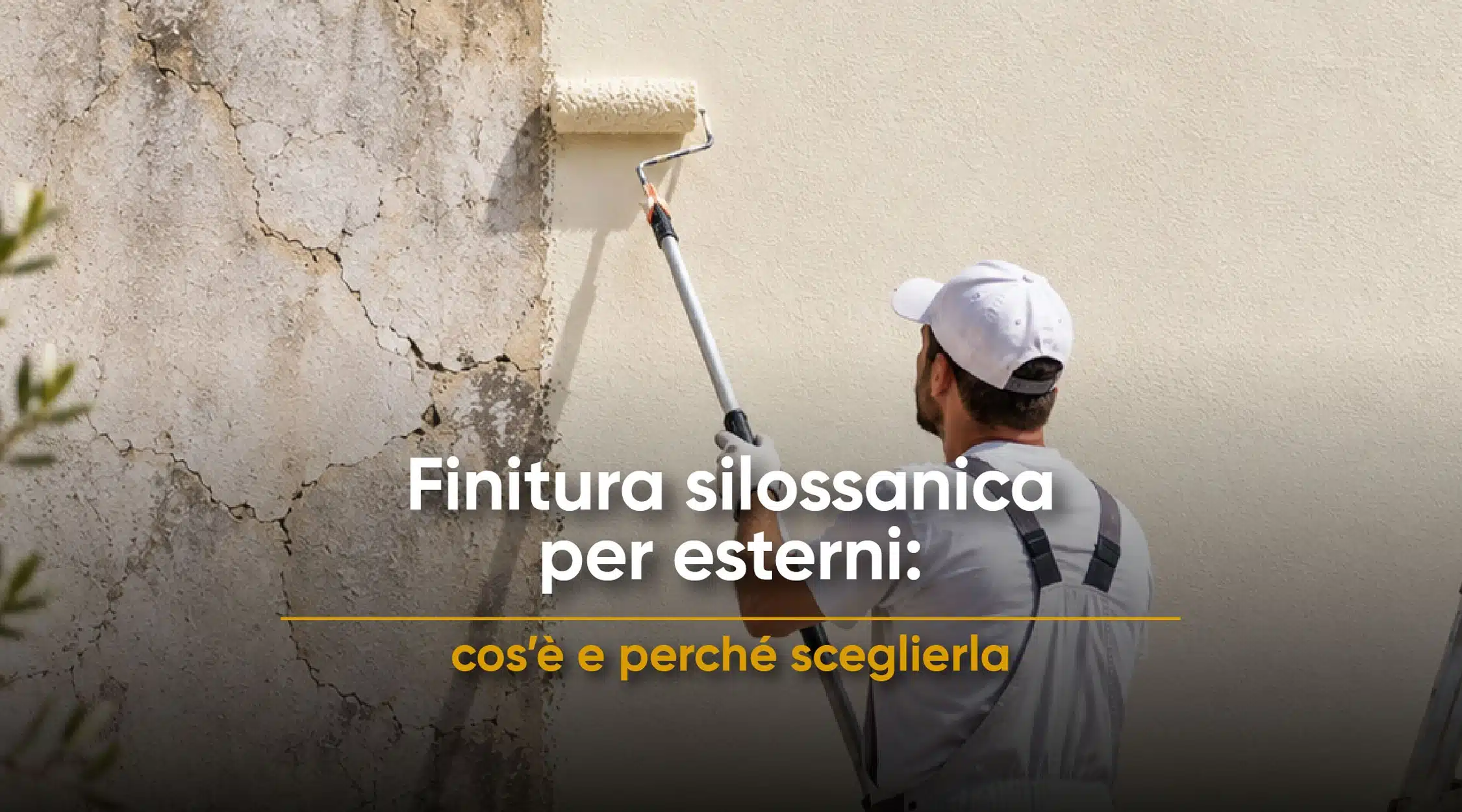 Finitura silossanica per esterni: cos’è e perché sceglierla
